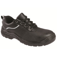 Zapatos de seguridad baratos Ufa077 Black Iron Steel Toe para trabajadores de la construcción